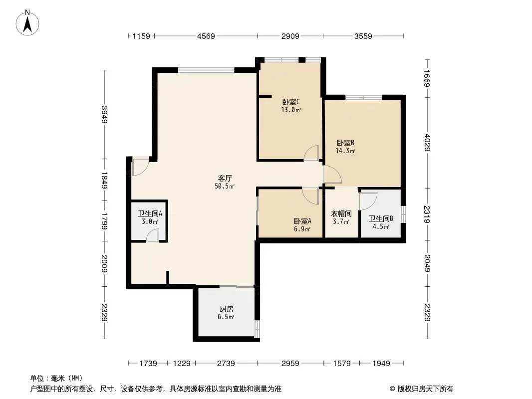 都江堰百花苑户型图