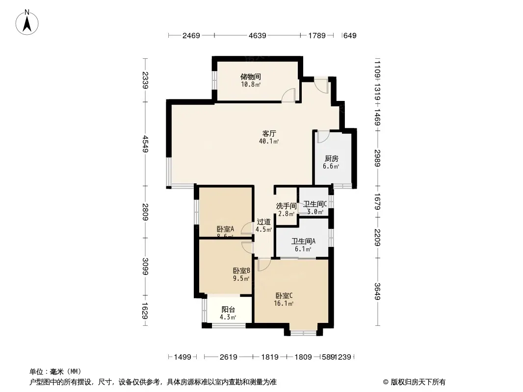 农行宿舍户型图
