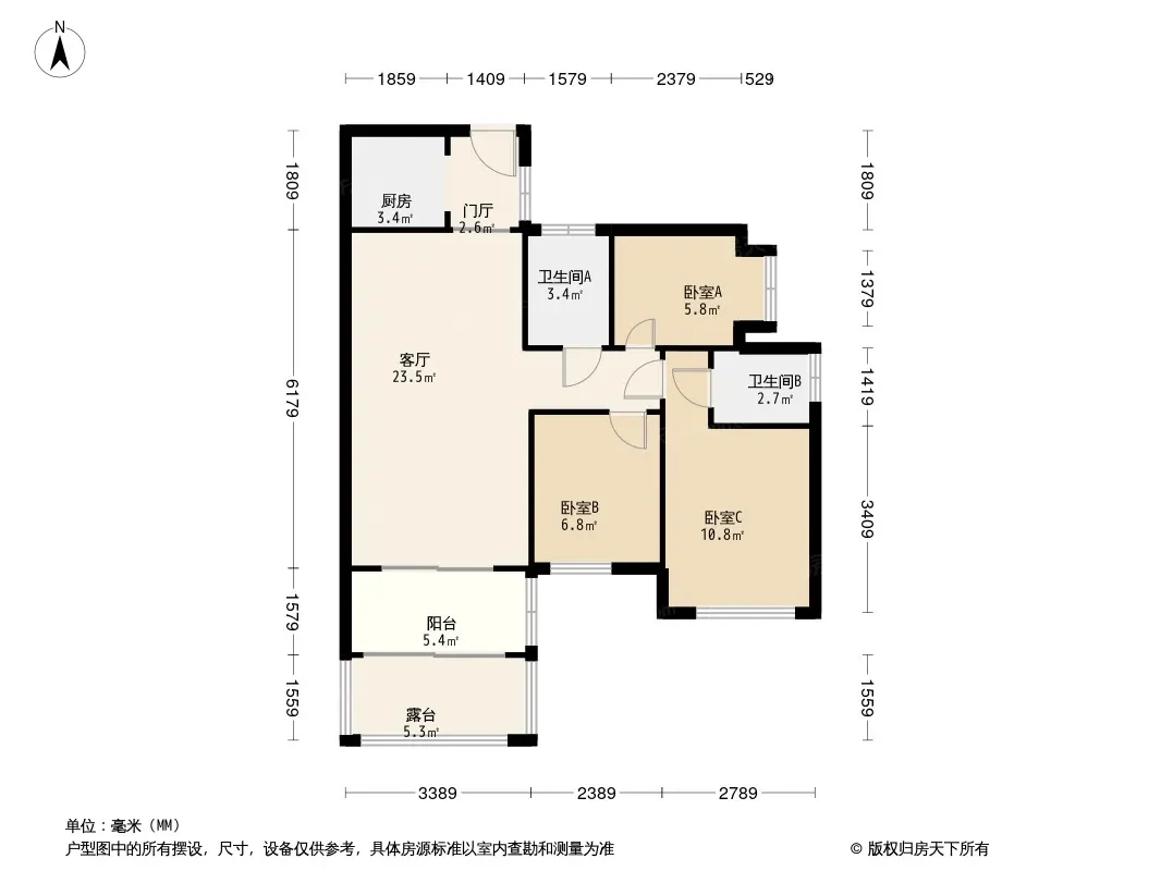西城御景户型图