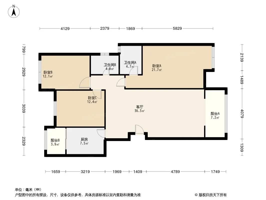 新界五期户型图