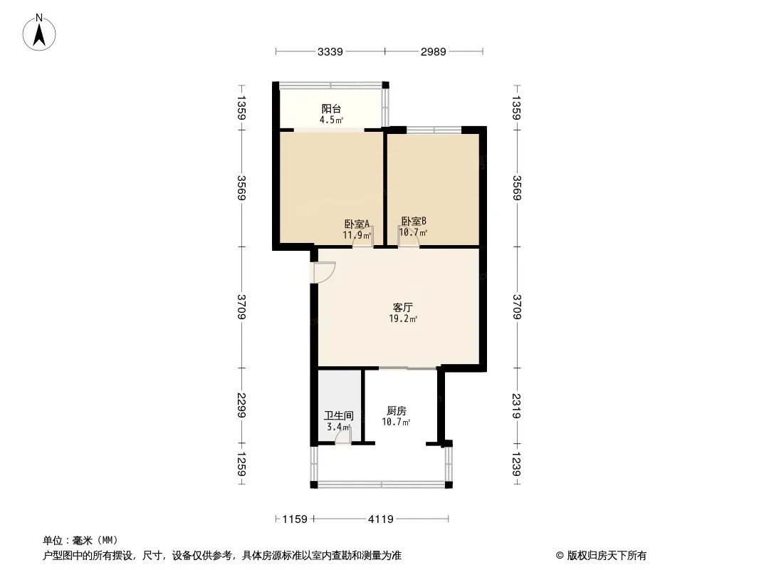 五福桥东路8号院户型图