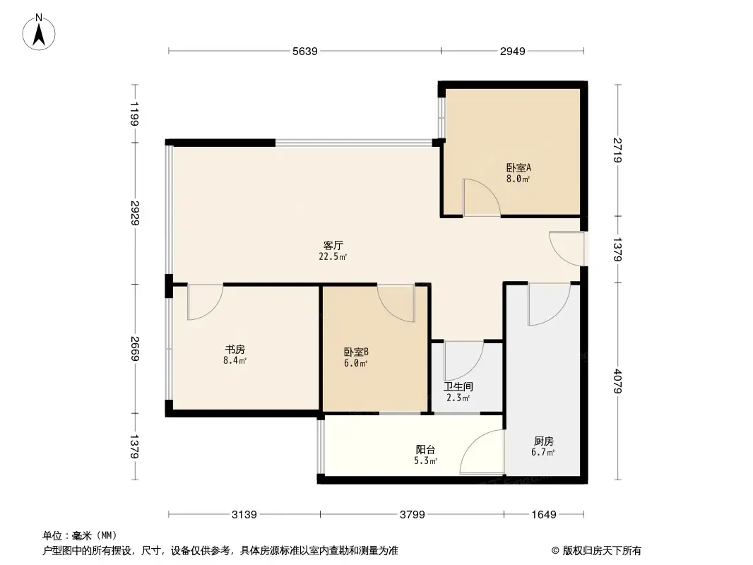 蓝光金双楠户型图