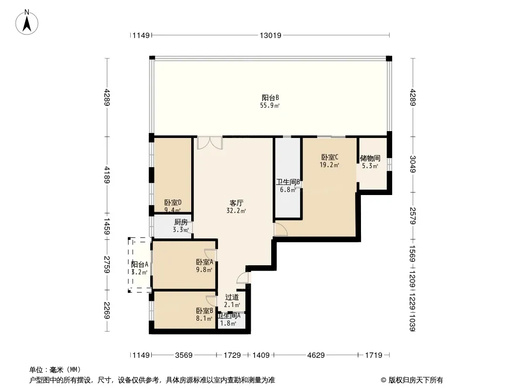 一品天下C区户型图