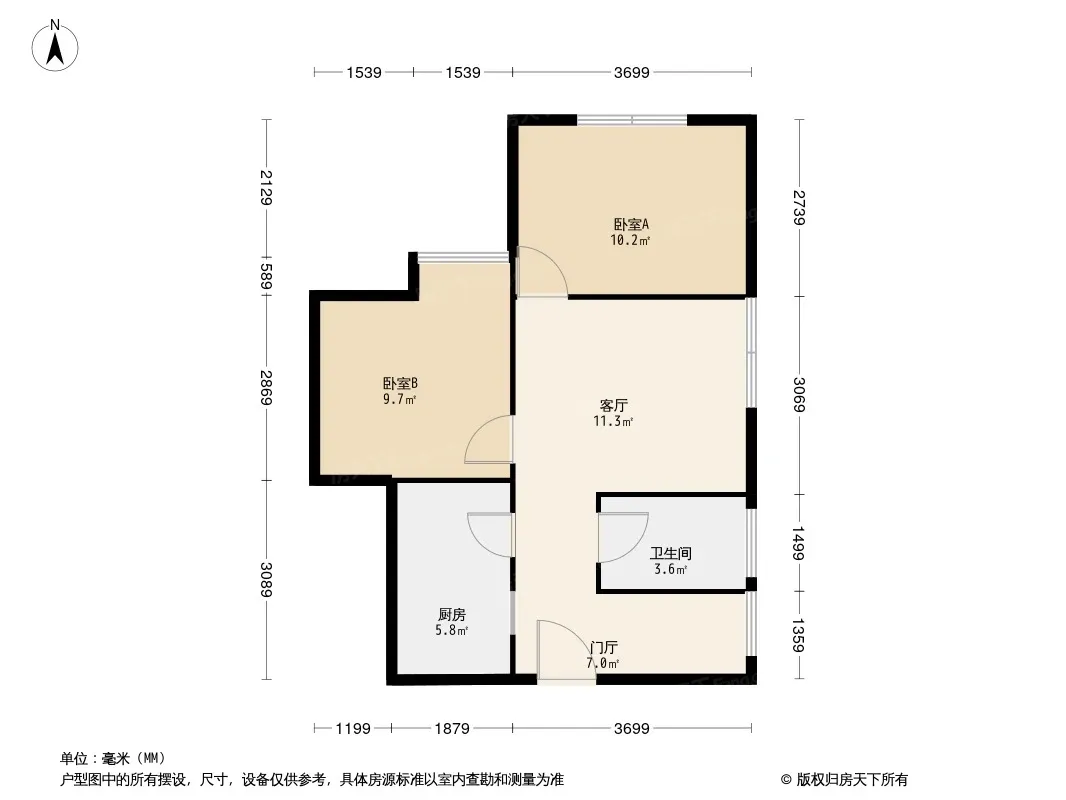 龙锦湾户型图
