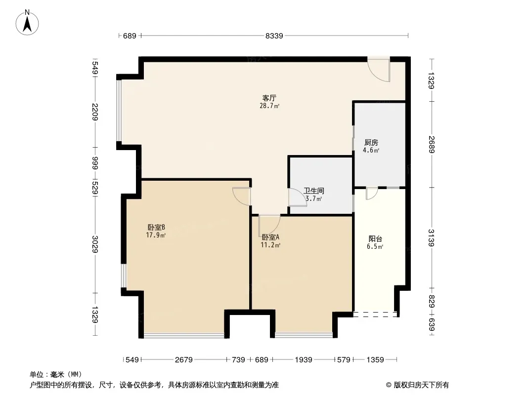 东苑锦江派户型图