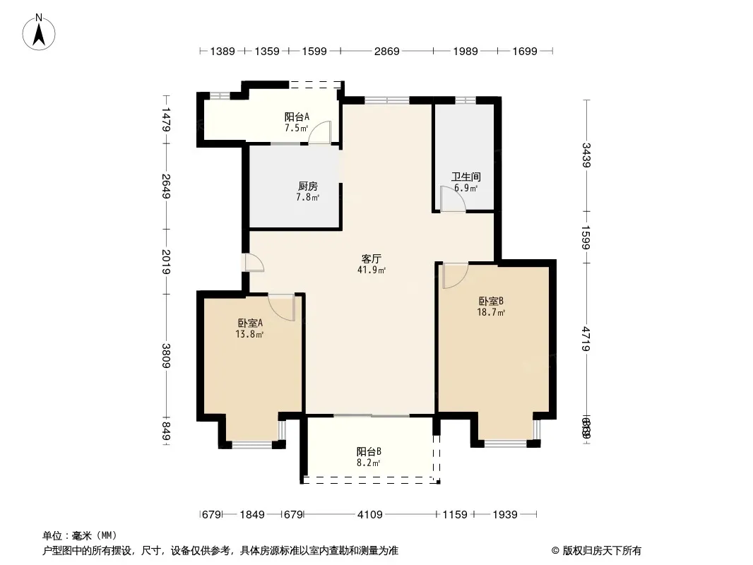 润雅宜园户型图