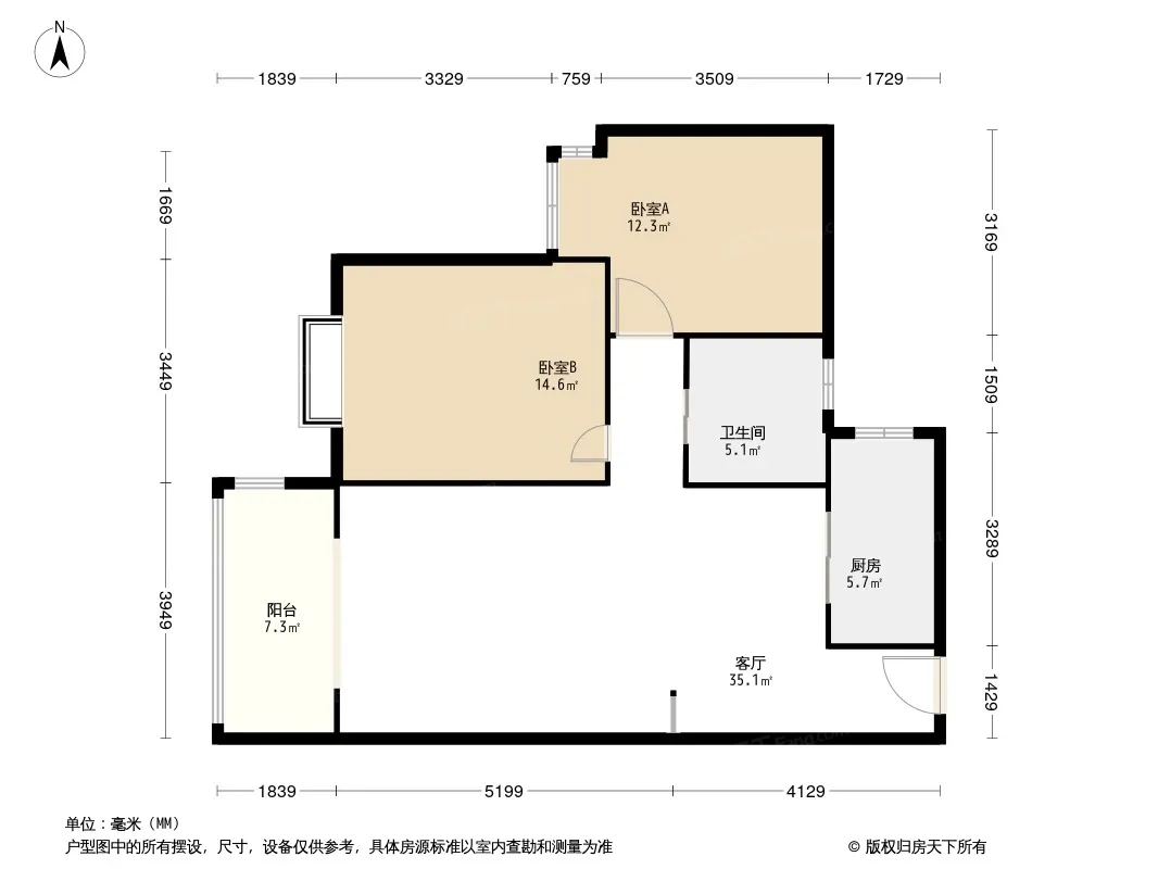 楠雅阁户型图