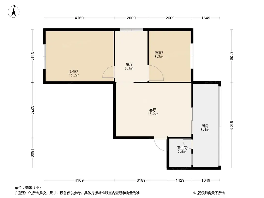 成科路1号公寓户型图