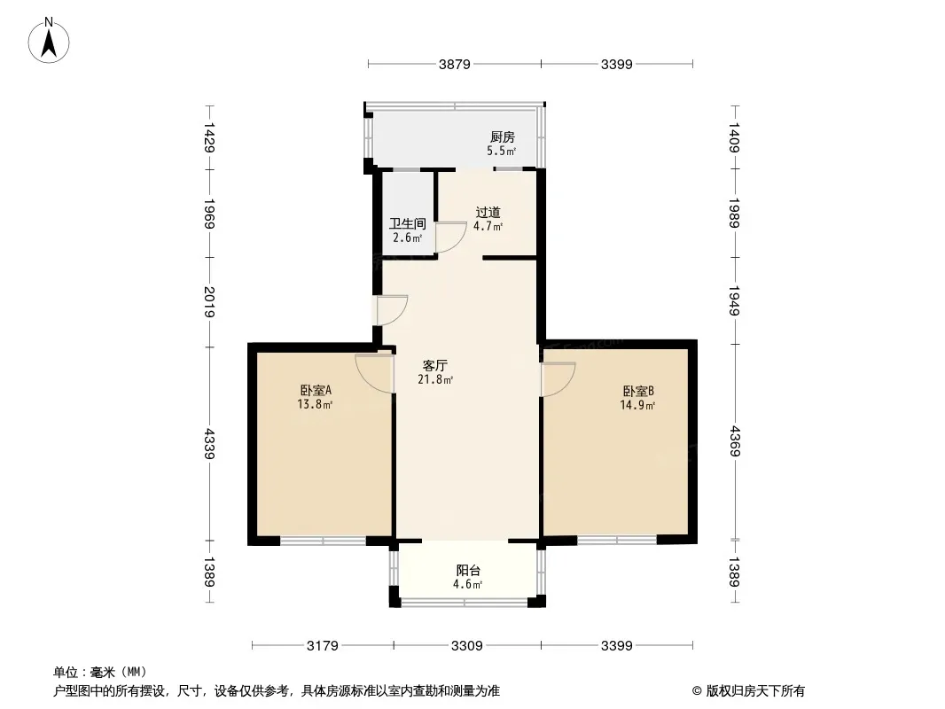 旅游局宿舍户型图