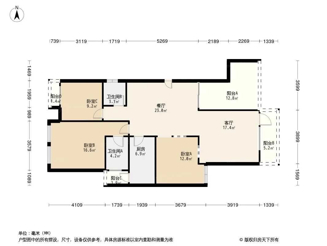 8号公馆户型图