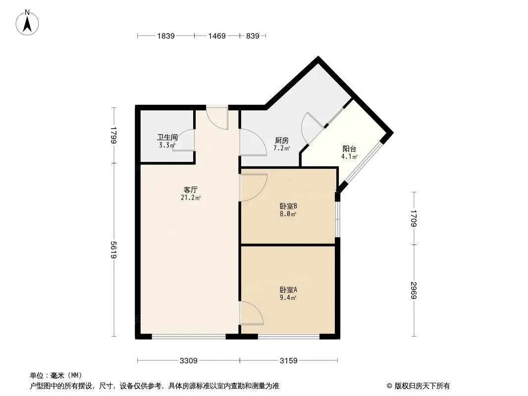 东原亲亲里户型图