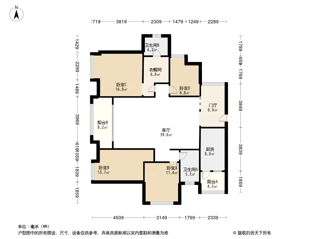 合能西贵金沙户型图