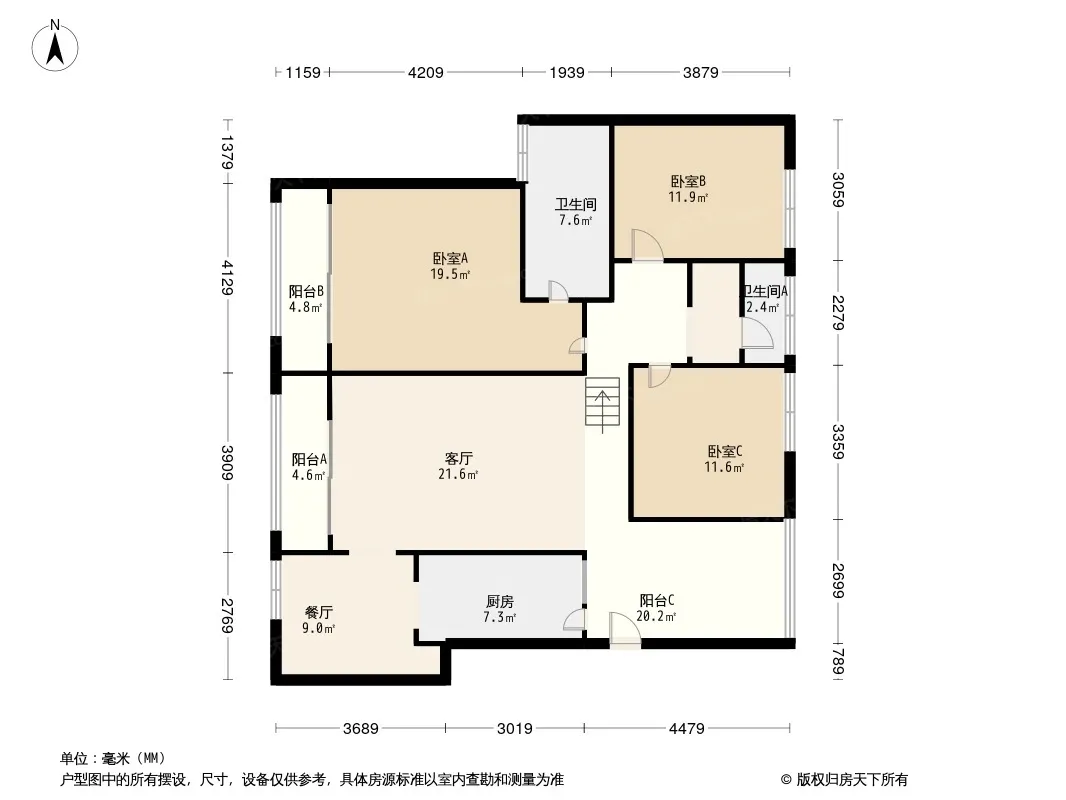 大华水映岛户型图