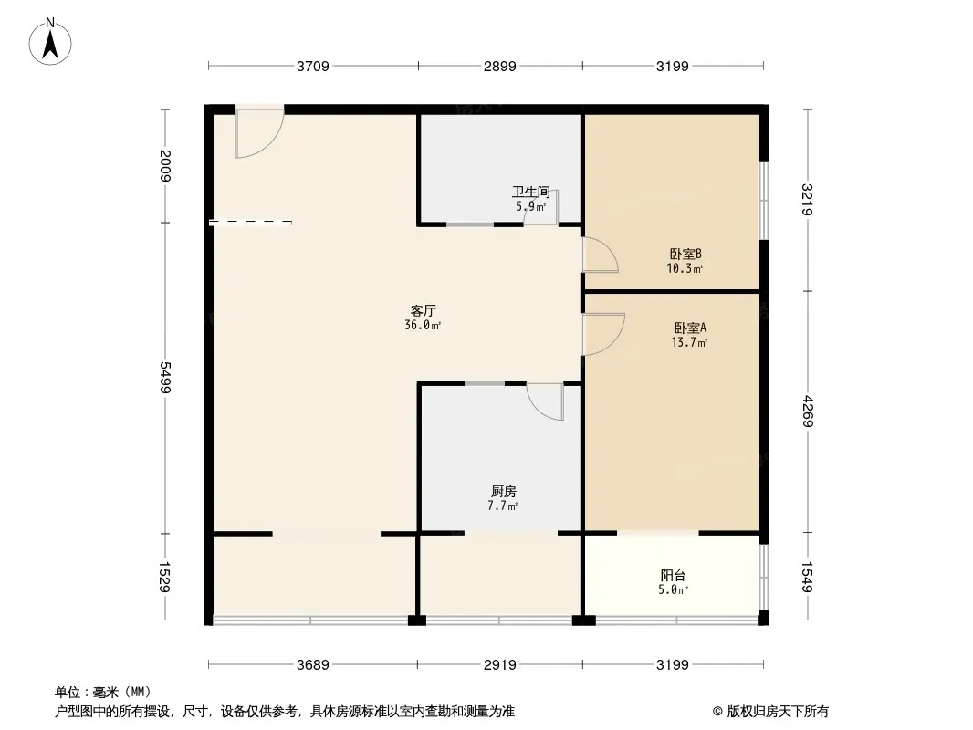 黄金洲公寓户型图