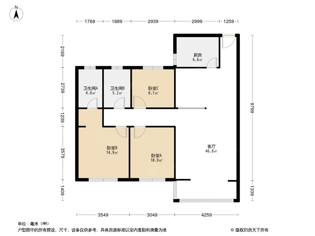 东方丽景户型图