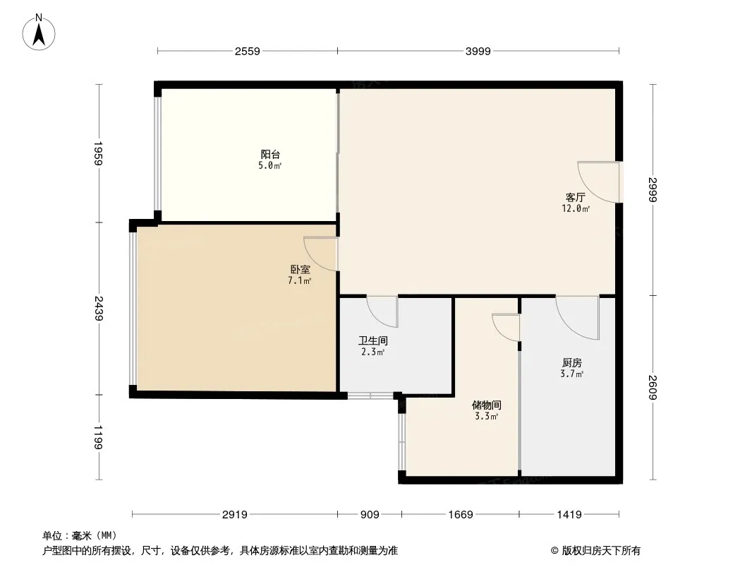 银滩户型图