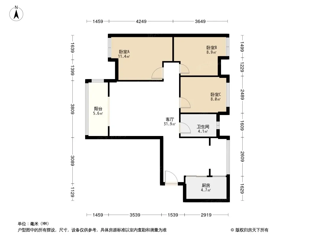 我的巷子户型图