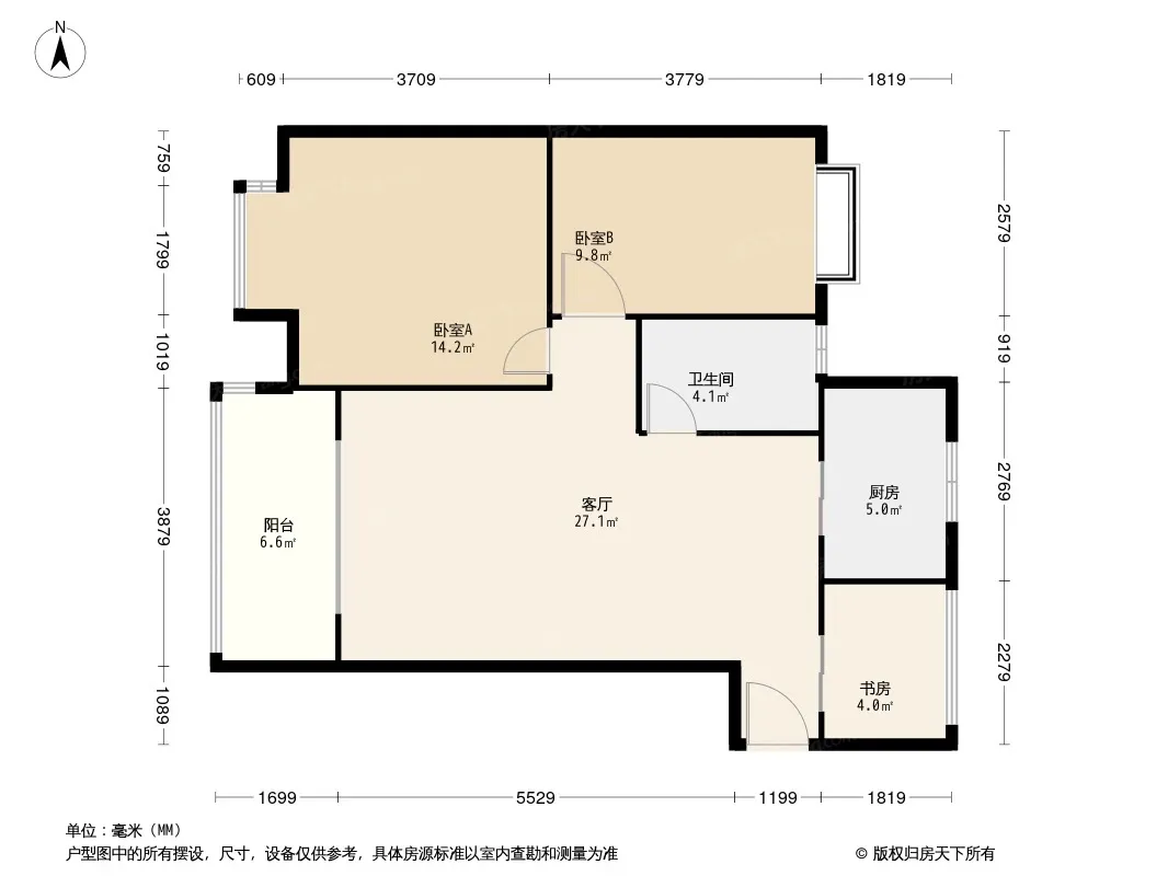 成博小区户型图
