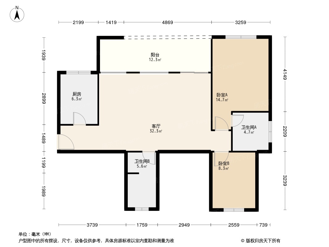 友盛上都户型图