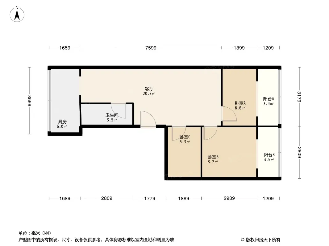 磨子村户型图