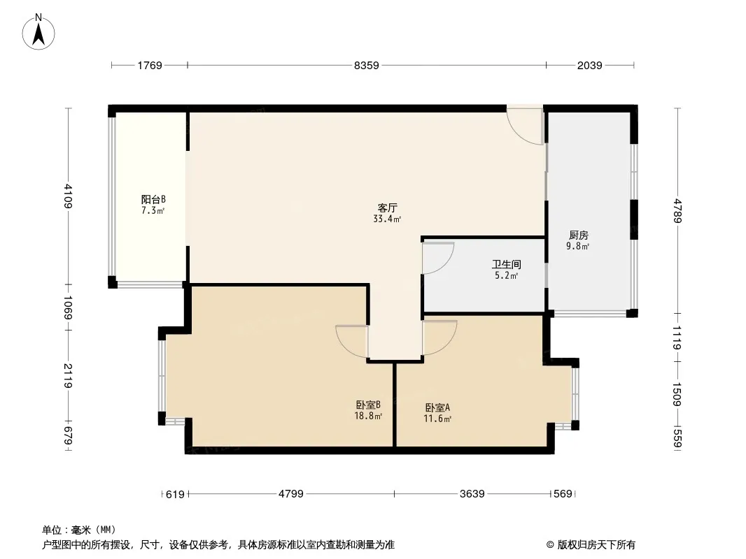 香荷名居户型图