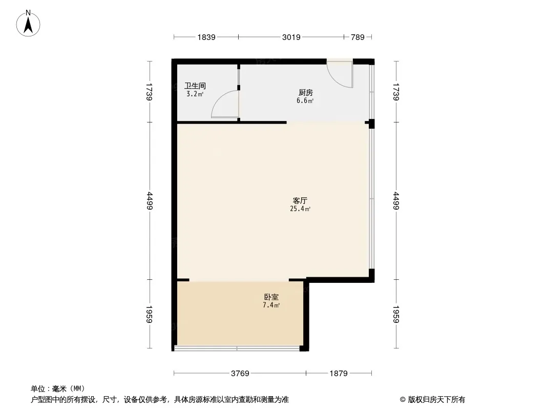 银杏地带户型图