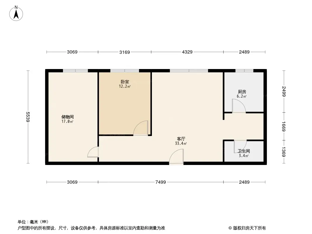 水晶花园户型图