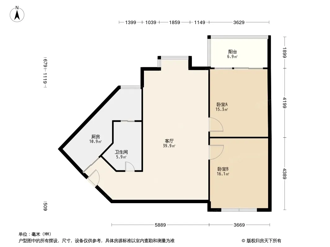 西雅语嫣户型图