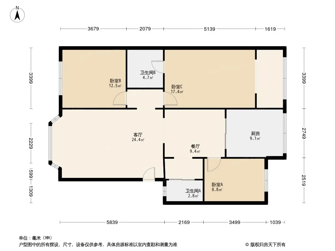 和苑户型图