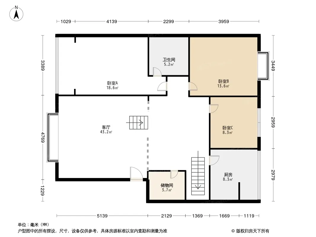 华夏广场小区户型图