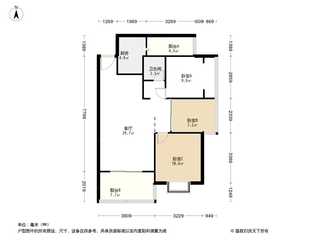 欣宇都市港湾户型图