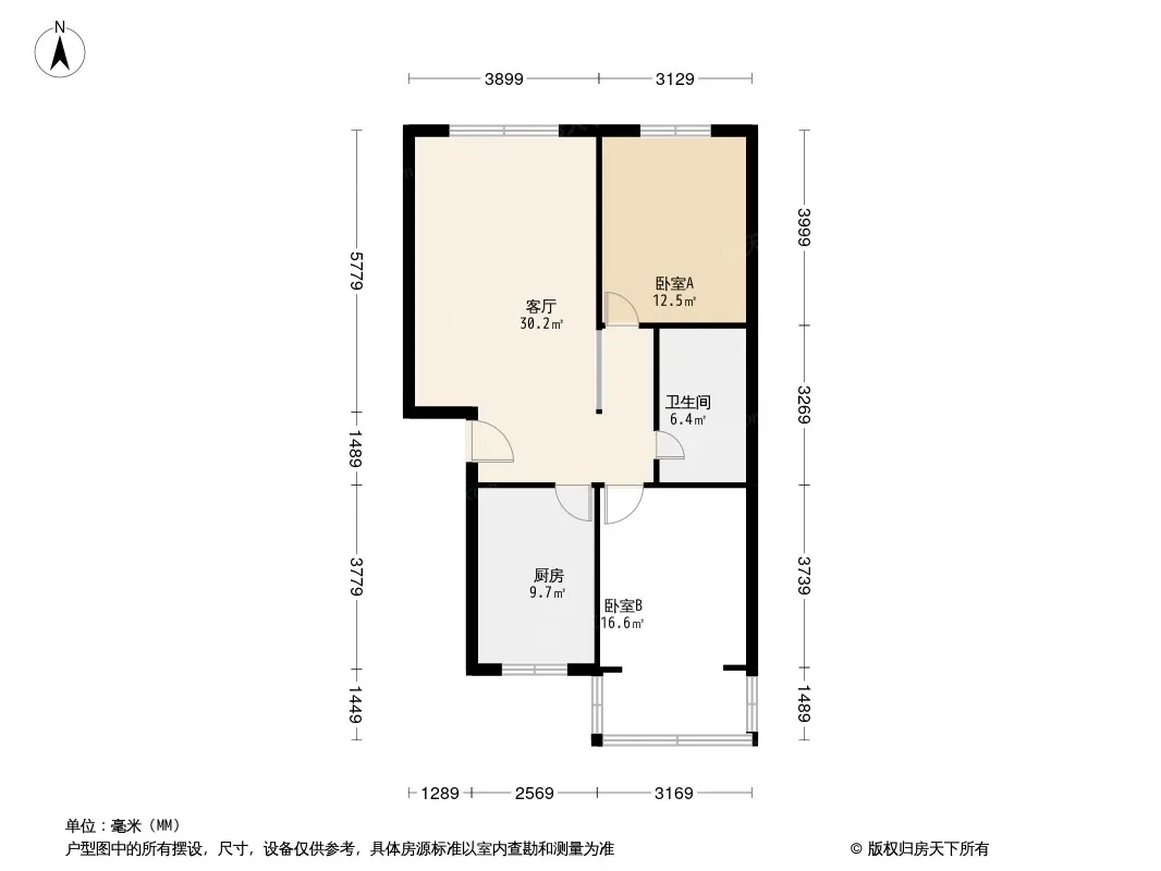 神仙树小区户型图
