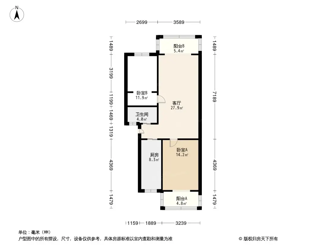 天伦花园户型图