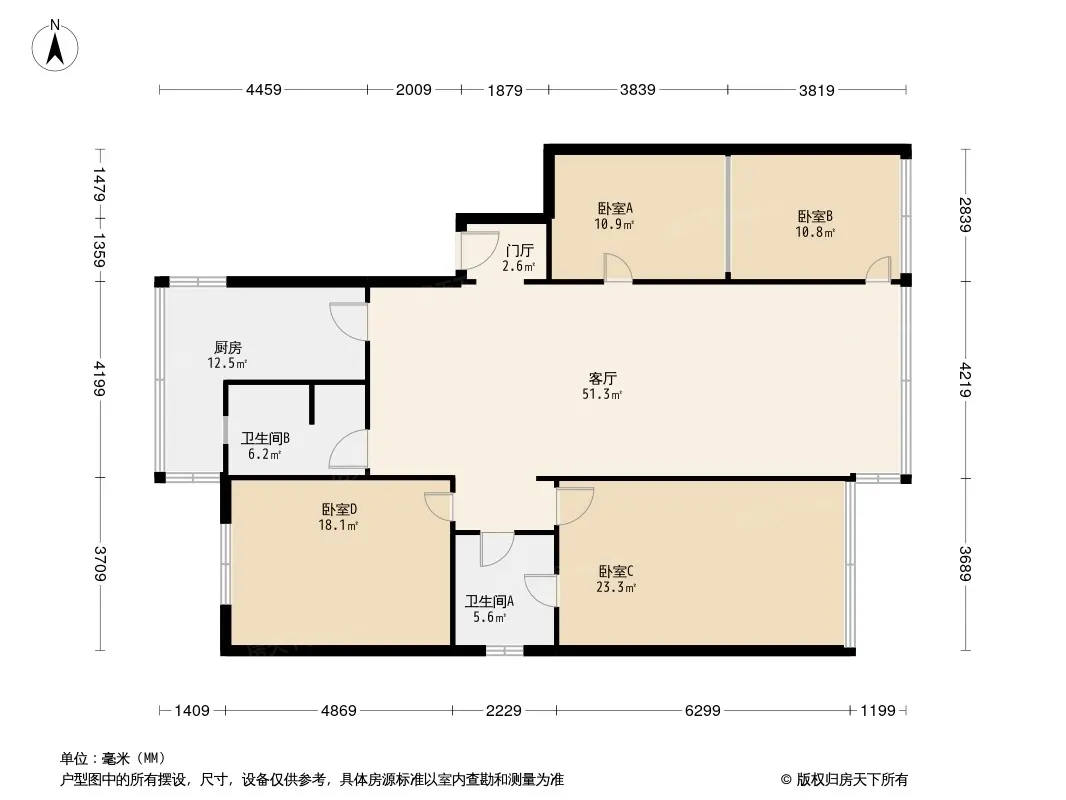 撷英卉苑户型图