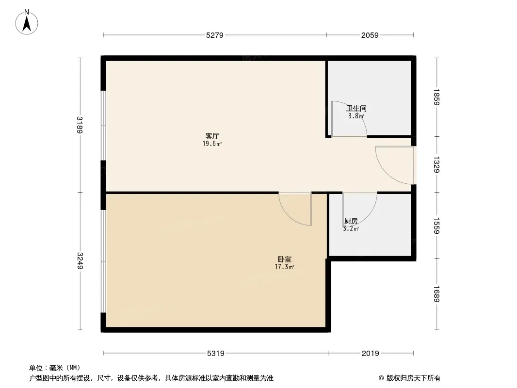 今阁公寓户型图