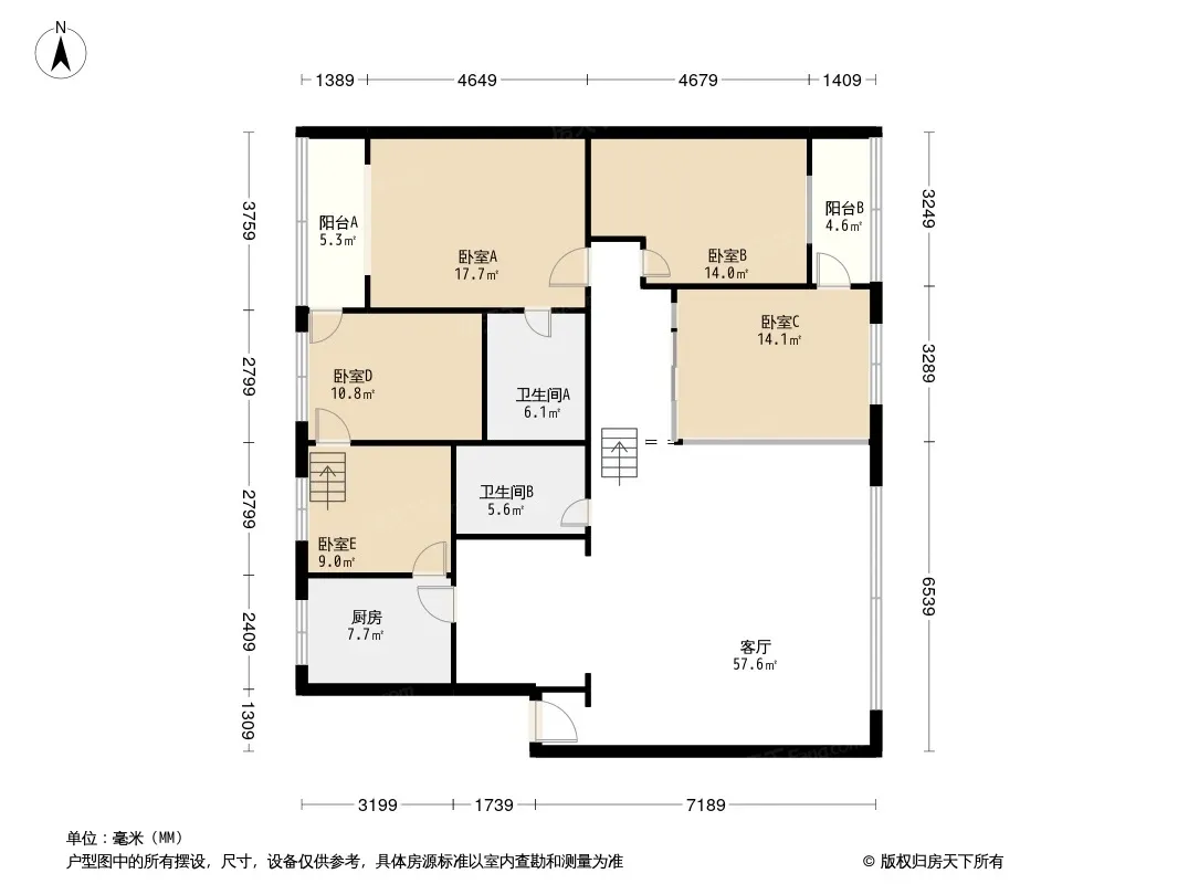 友谊苑户型图