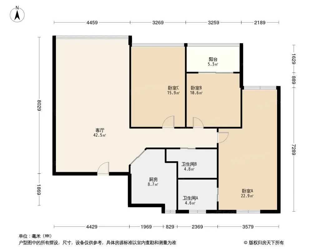 黄金时代户型图