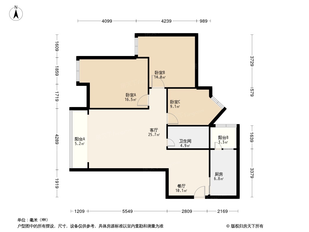 府青惠园户型图