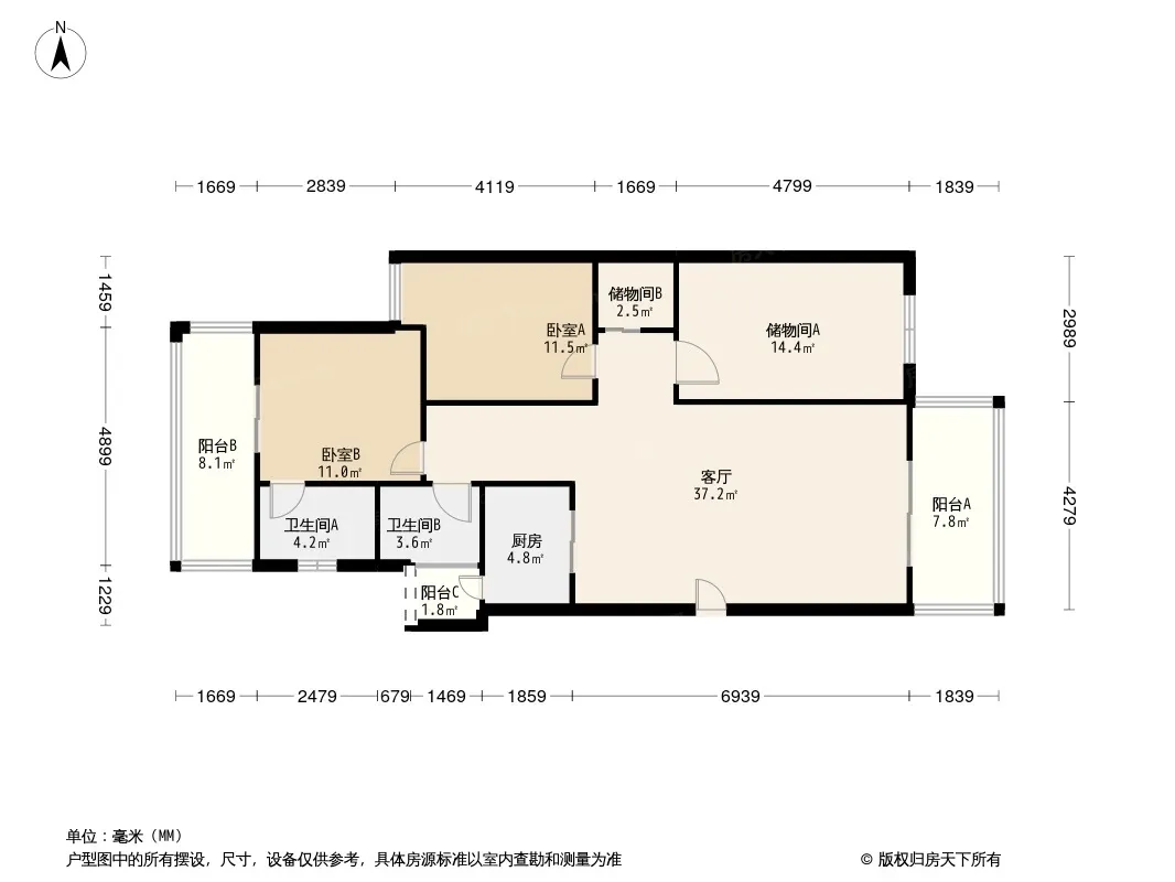 七里溪香户型图