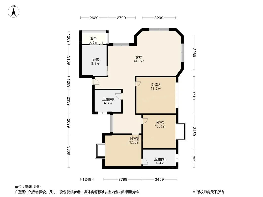 怡水居户型图