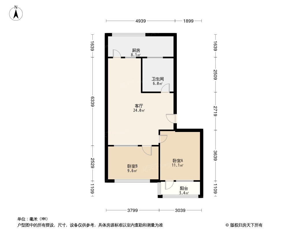 警卫局家属楼户型图