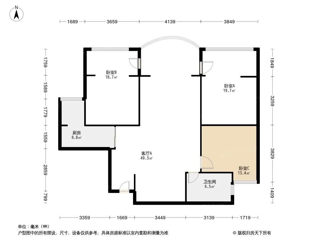 维多利亚富御户型图