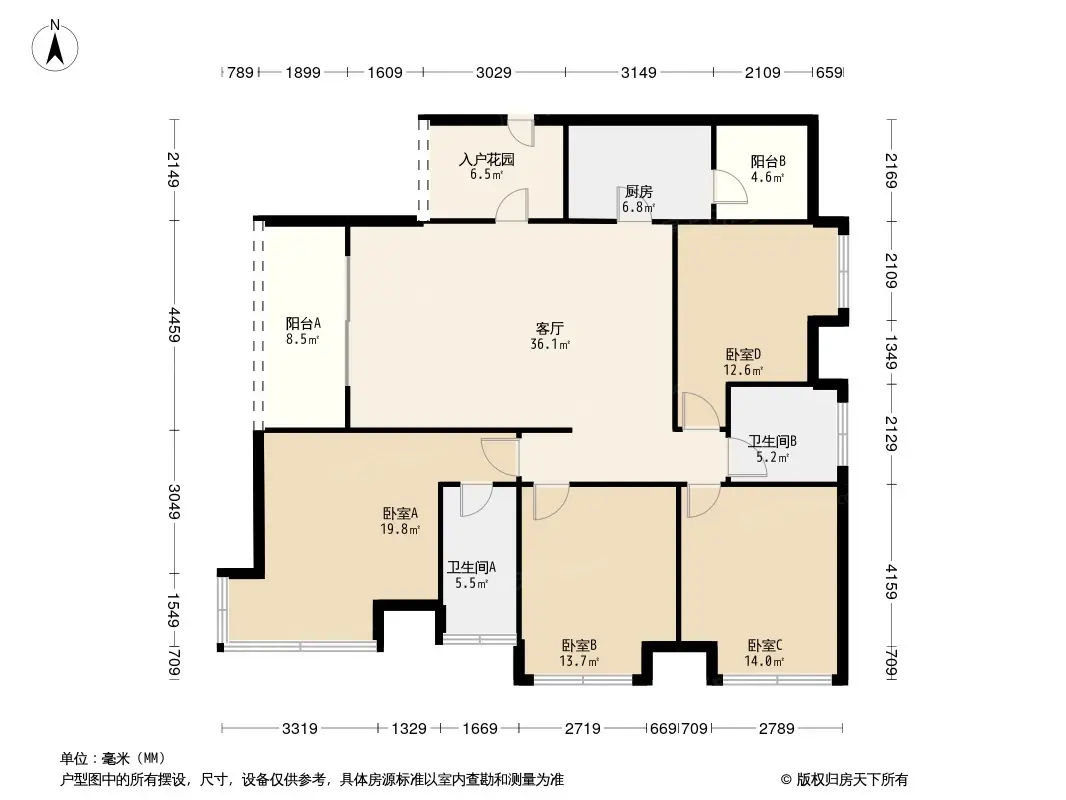 新里柏仕公馆户型图