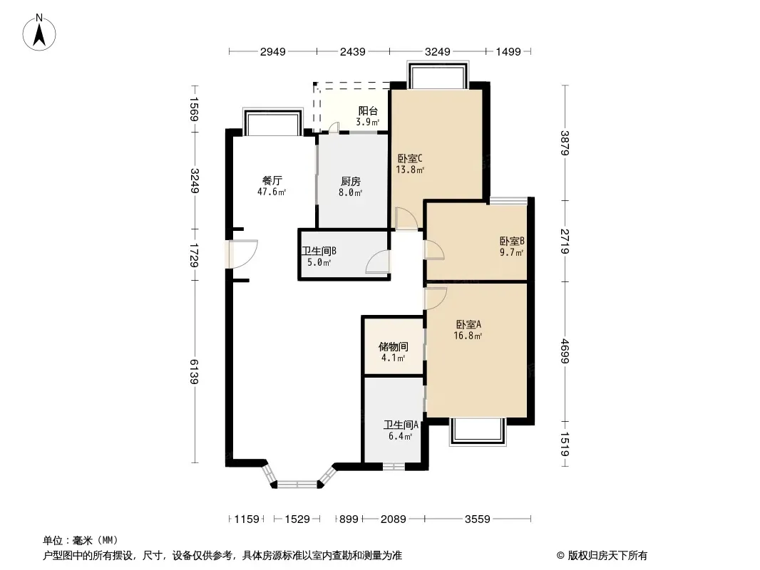 清水绿苑户型图