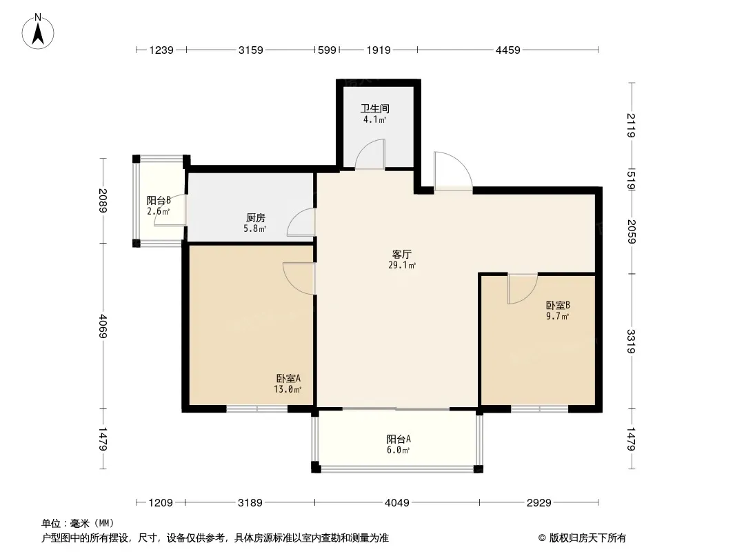 青年家园户型图