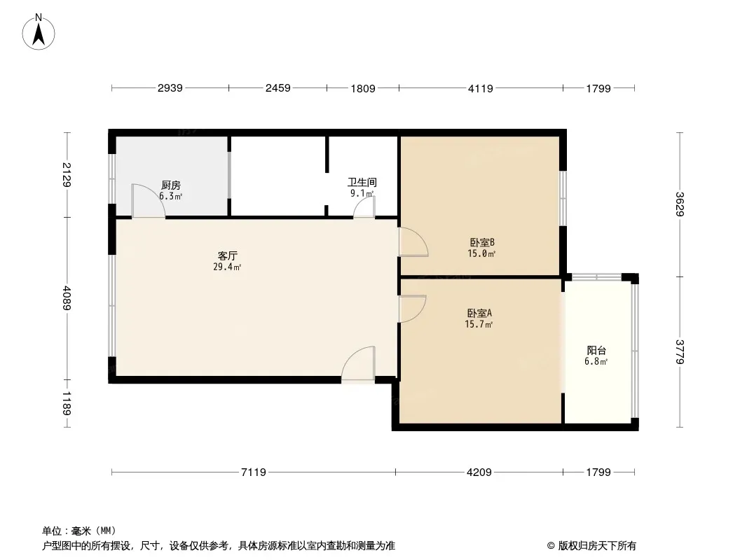 隆发苑户型图