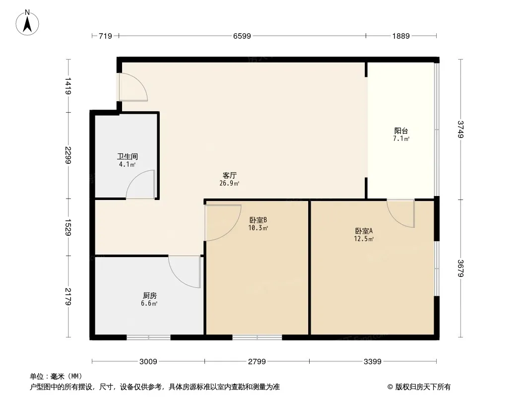 九里小区户型图