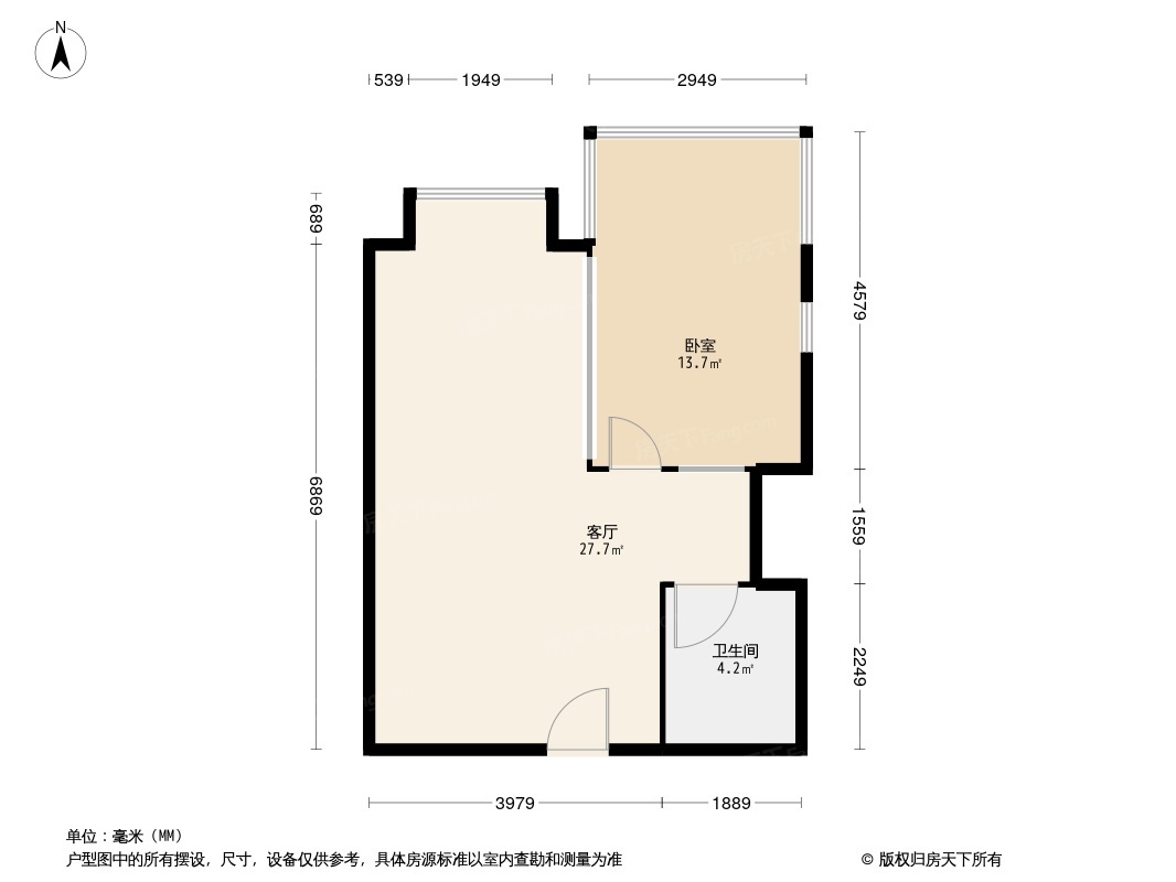 花圃名居户型图