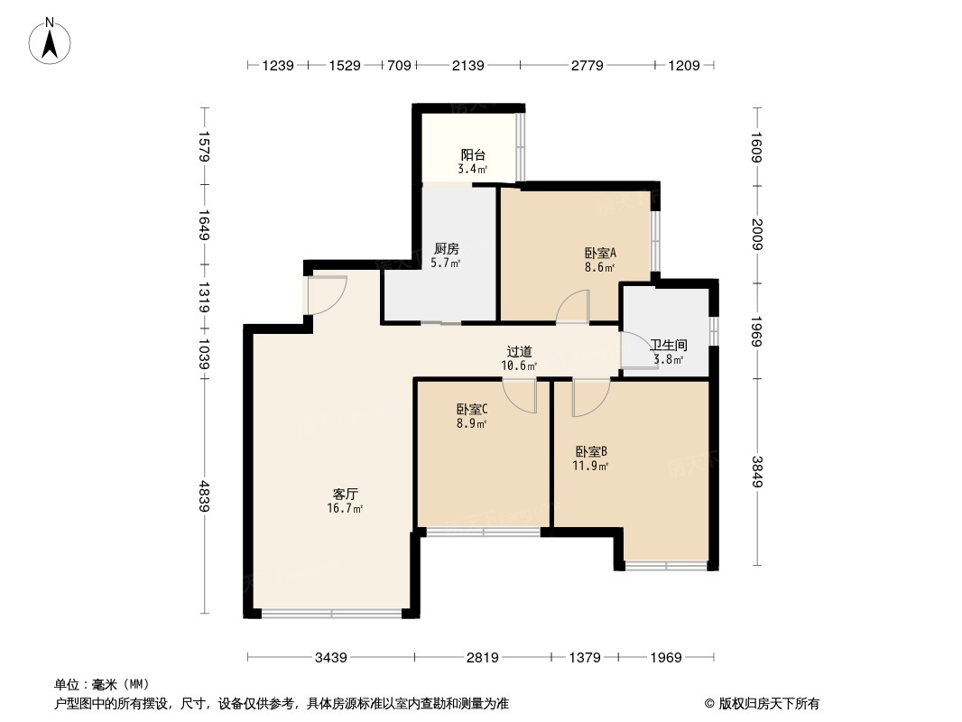 楠汇坊户型图