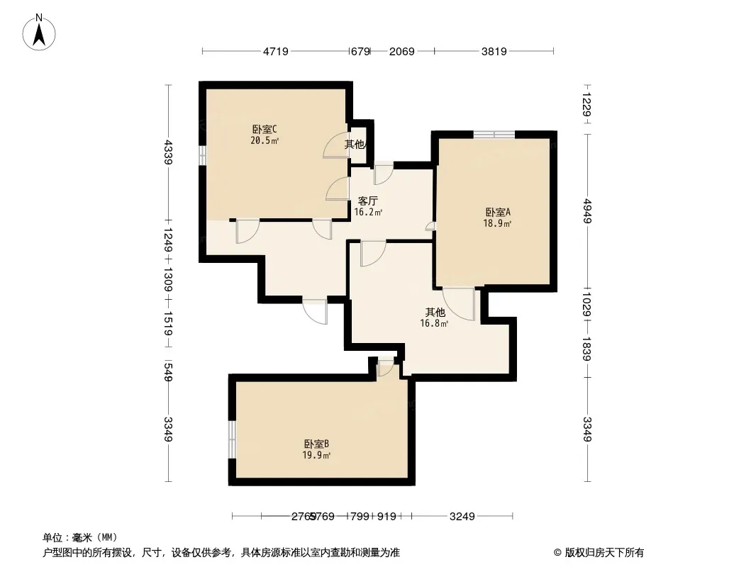祥和里11号院户型图